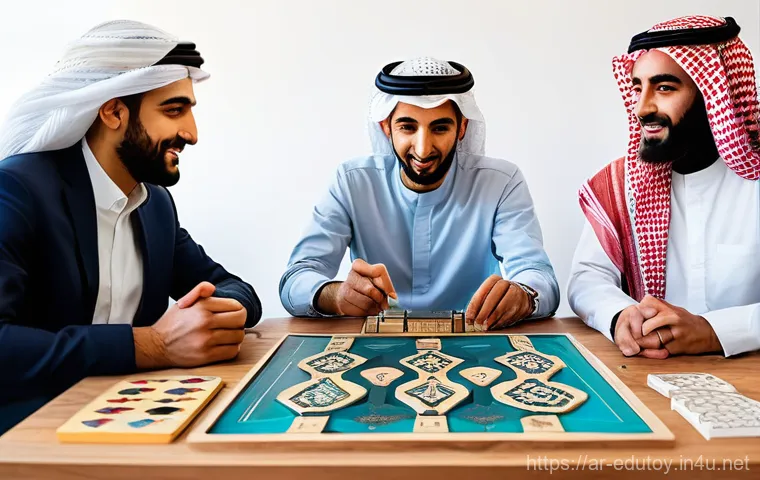 보드게임 작가와 인기작 분석 - **Lively Family Board Game Night:** A diverse family of five, including parents, an older teenager, ...